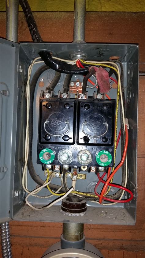 electrical fuse box wiring|old fashioned fuse box.